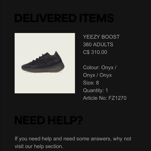 Adidas Yeezy boost 380 in onyx - Picture 5 of 5